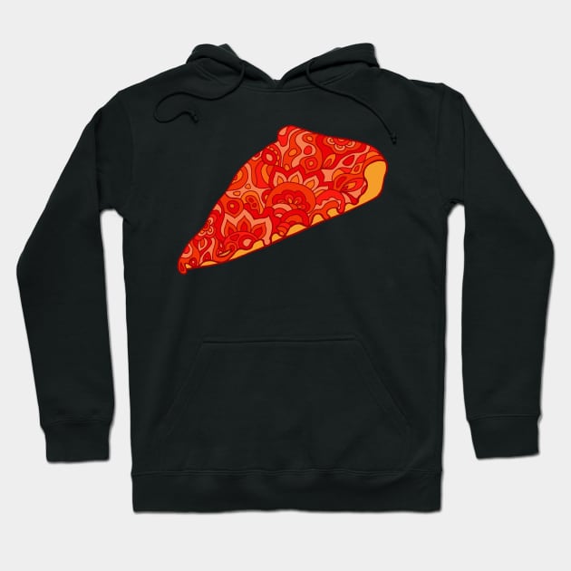 Psychedelic Pizza Hoodie by TimeTravellers